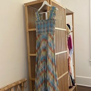 Ganni colorful dress